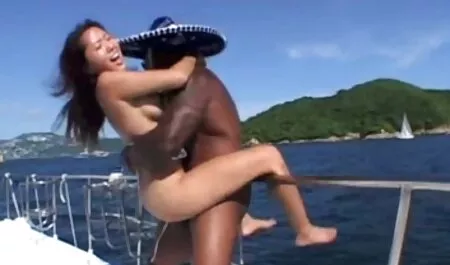 Mi follando duro con un negro amante hace un montón de asiático,